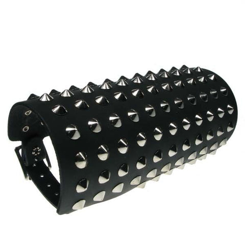 80's Metal - 11 Row Conical Stud Arm Gauntlet