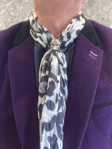 80's Glam 'Dream Police' Rock 'N' Roll Scarf