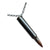 A 5.56mm nickel bullet with a neck chain, intended as a piece of jewelry.