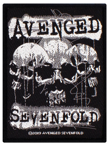 Avenged Sevenfold - 3 Skulls Patch