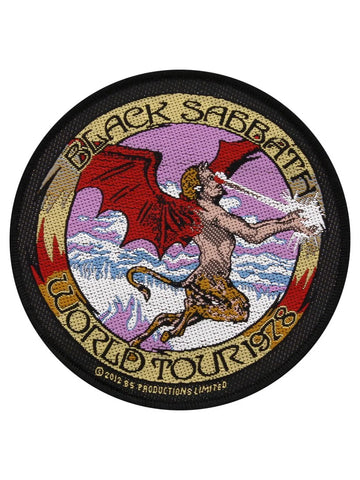 Black Sabbath - World Tour 1978 Patch
