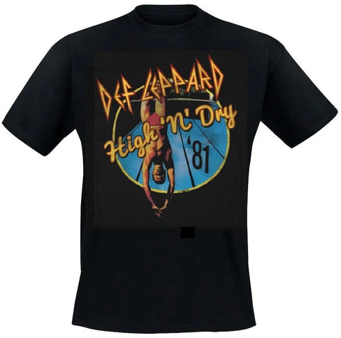 Def Leppard - High 'n' Dry T Shirt