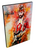 80's Metal canvas print featuring a colorful artistic portrayal of Eric Clapton in full flight, styled in a classic 80's rock aesthetic.