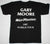 An 80's metal black t shirt with a Gary Moore Wild Frontier design on the front