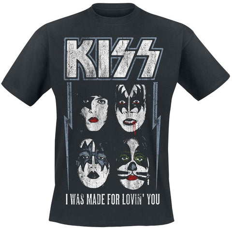 KISS - I Was Made For Lovin' You T Shirt