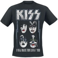 KISS - I Was Made For Lovin' You T Shirt