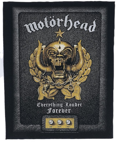 Motorhead - Everything Louder Forever Backpatch
