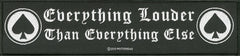 Motorhead - Everything Louder Strip Patch
