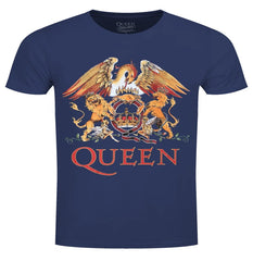 Queen - Queen Navy T Shirt