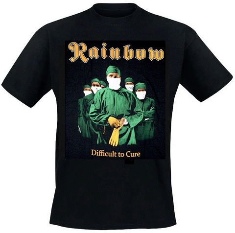 Rainbow - Difficult To Cure T Shirt