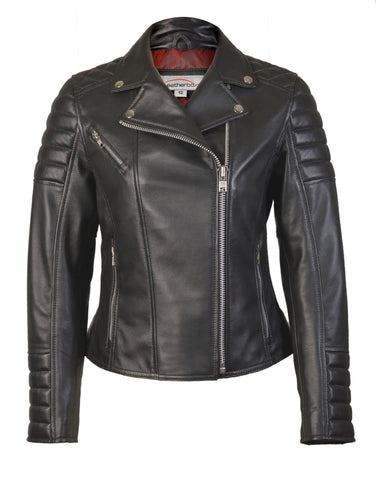 80's Metal 'Rogue' Rock Chick Leather Jacket
