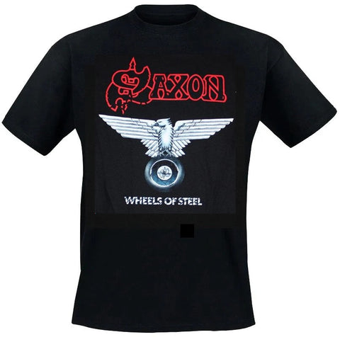 Saxon - Wheels Of Steel T Shirt