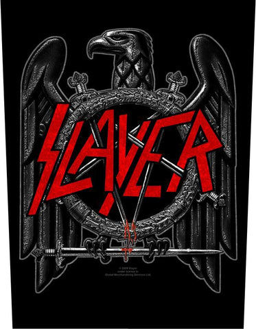 Slayer - Black Eagle Backpatch