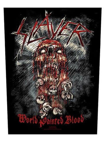 Slayer - World Painted Blood Backpatch