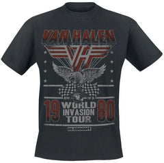 Van Halen - World Invasion 1980 T Shirt