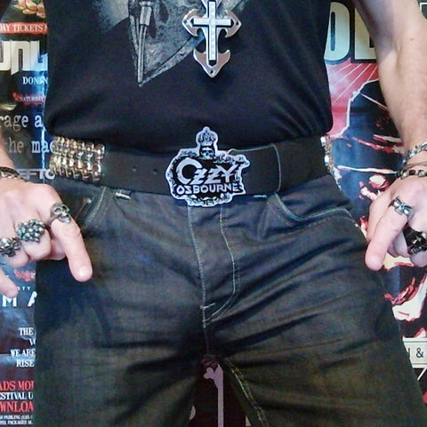 80's Metal - Ozzy Black Rain Belt