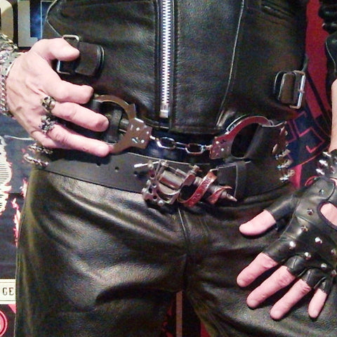 80's Metal - Motley Crue Belts