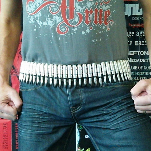 7.62 Nickel Tipped Nickel Bullet & Nickel Link Belt