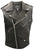 A metalworks leather jacket featuring Guns N Roses 'Los F'N Angeles' on the back, with epaulets, multiple pockets, adjustable belt and high quality zips.  