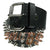 An 80's Metal 3 row short spiked belt