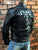 A metalworks leather jacket featuring Ozzy Osbourne 'Ordinary Man' on the back, with epaulets, multiple pockets, adjustable belt and high quality zips.  