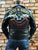 A metalworks leather jacket featuring Guns N Roses 'Los F'N Angeles' on the back, with epaulets, multiple pockets, adjustable belt and high quality zips.  
