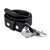 Alchemy's Rabeschadel silver and black metal belt buckle in the  infamous raven skull design.