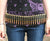 7.62 Copper Tipped Brass Bullet & Black Link Belt