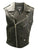 A metalworks leather jacket featuring Judas Priest 'Sad Wings Of Destiny' on the back, with epaulets, multiple pockets, adjustable belt and high quality zips.  